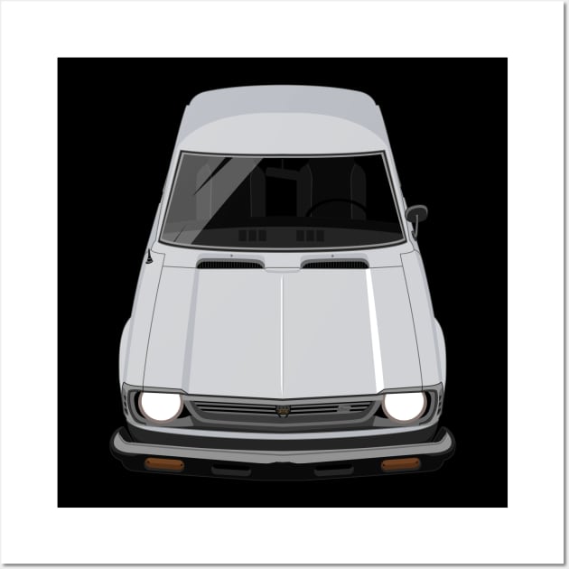 Corolla SR5 E20 1970-1974 - Silver Wall Art by jdmart